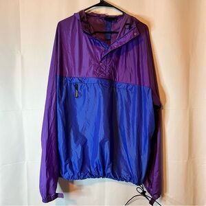 Patagonia Purple and Blue Windbreaker
